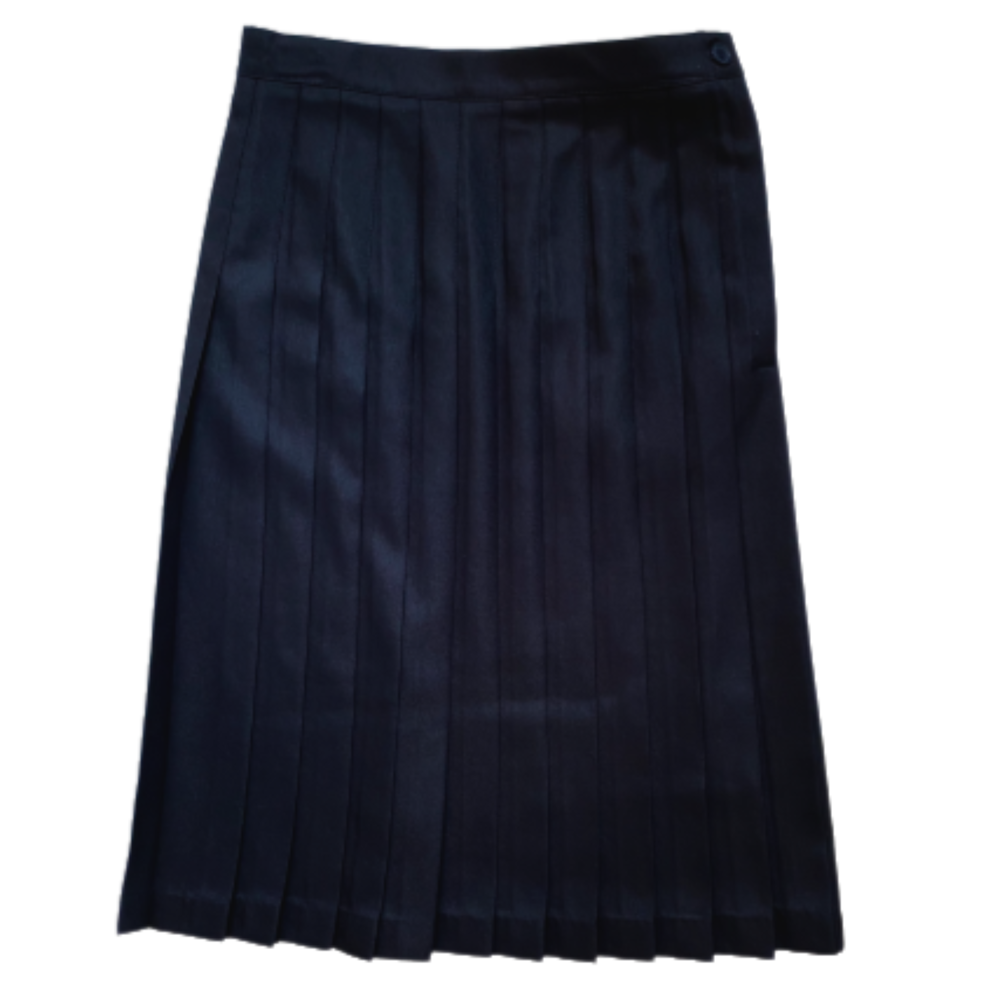 Pleated Skirt - Indigo Denim – Charlotte Brody